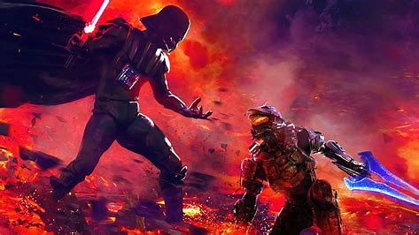 UNSC vs The Galactic Republic art